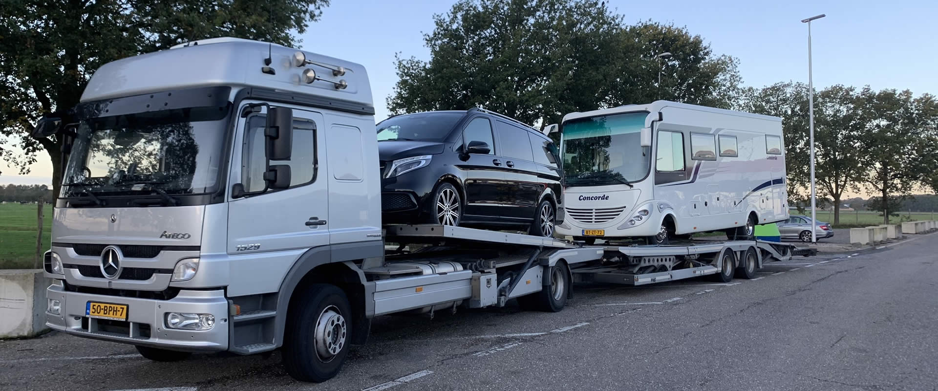 Hans Deckers in Transport